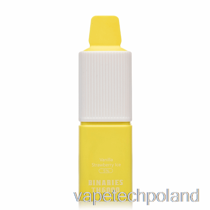 Vape Pod Horizon Binaries Th6000 Jednorazowy Waniliowy Lód Truskawkowy
